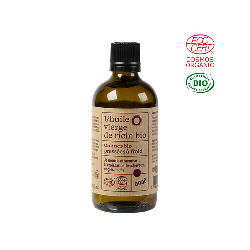 Huile de ricin bio 100mL