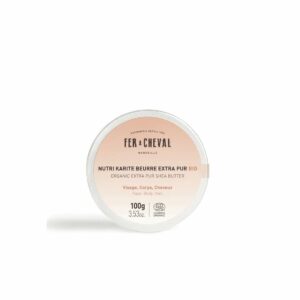 Beurre de karité - Nutri Karité Beurre Extra Pur Bio 100g - Fer à Cheval